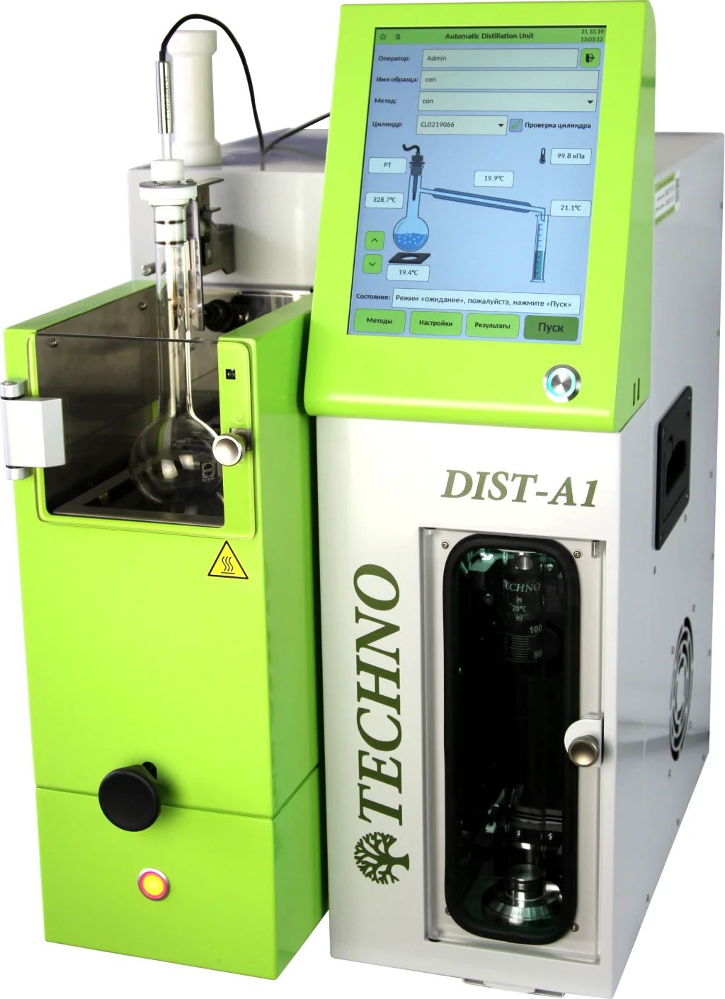 DIST-A1 Автоматический анализатор для определения фракционного состава нефти и нефтепродуктов при атмосферном давлении